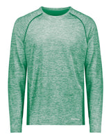 Holloway Men's Electrify CoolCore® Long Sleeve T-Shirt. 222570 - Kelly Heather