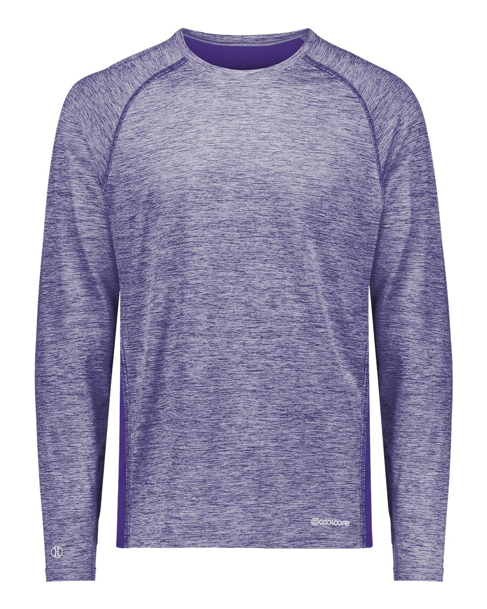 Holloway Men's Electrify CoolCore® Long Sleeve T-Shirt. 222570 - Purple Heather