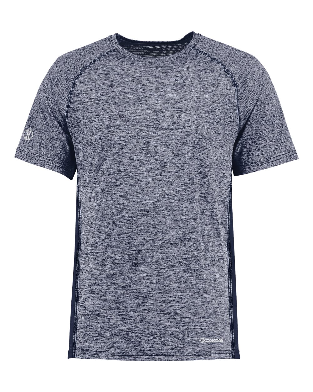 Holloway Men's Electrify CoolCore® T-Shirt. 222571 - Navy Heather