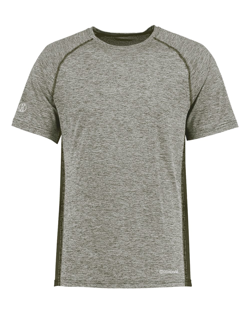 Holloway Men's Electrify CoolCore® T-Shirt. 222571 - Olive Heather