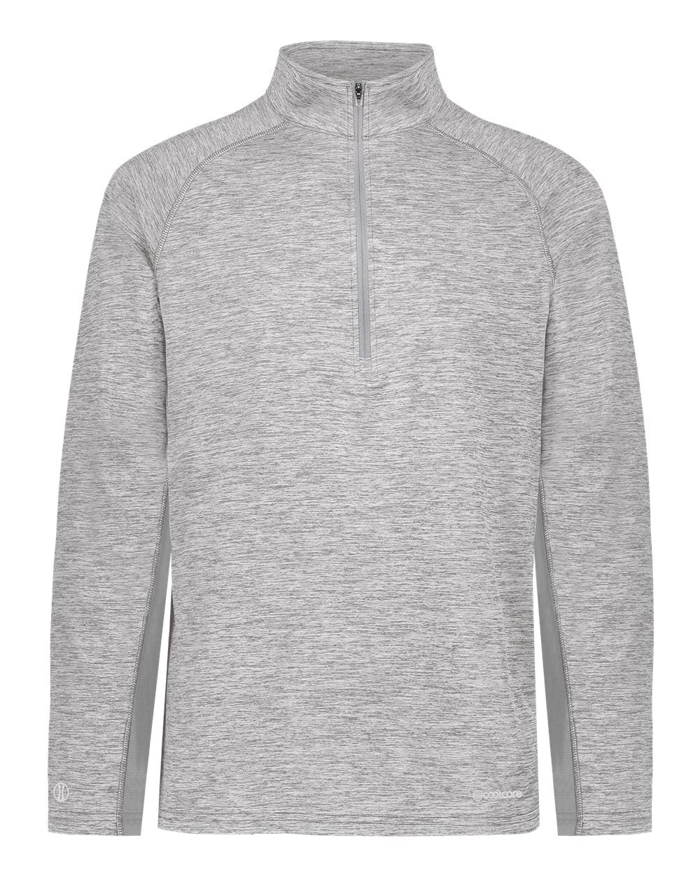 Holloway Men's Electrify CoolCore® Quarter-Zip Pullover. 222574 - Athletic Grey Heather