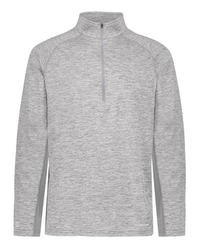 Holloway Men's Electrify CoolCore® Quarter-Zip Pullover. 222574 - Athletic Grey Heather