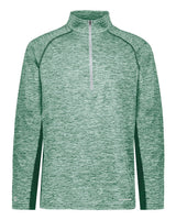 Holloway Men's Electrify CoolCore® Quarter-Zip Pullover. 222574 - Dark Green Heather
