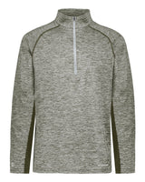 Holloway Men's Electrify CoolCore® Quarter-Zip Pullover. 222574 - Olive Heather