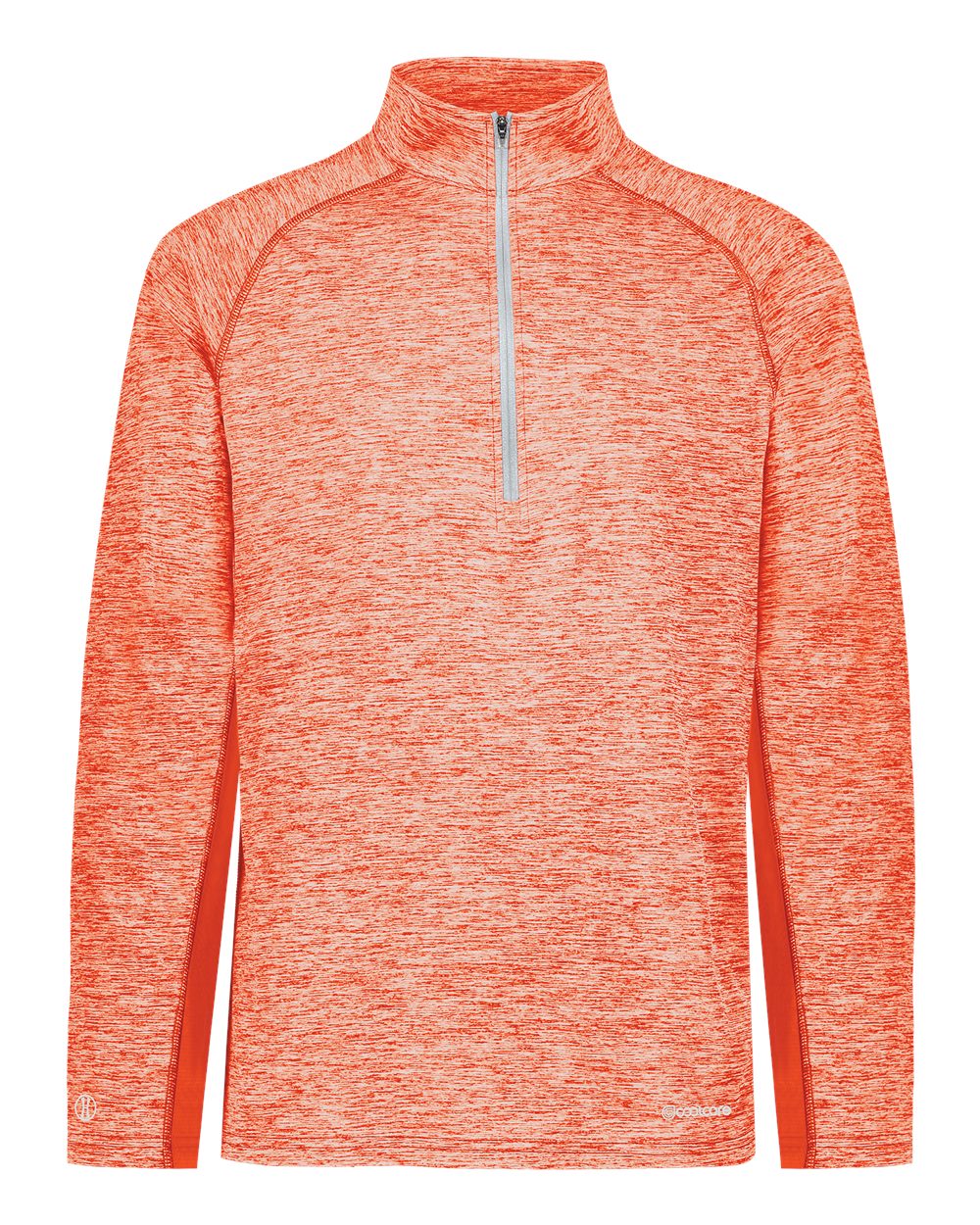 Holloway Men's Electrify CoolCore® Quarter-Zip Pullover. 222574 - Orange Heather