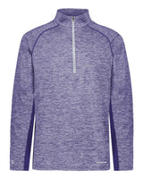 Holloway Men's Electrify CoolCore® Quarter-Zip Pullover. 222574 - Purple Heather