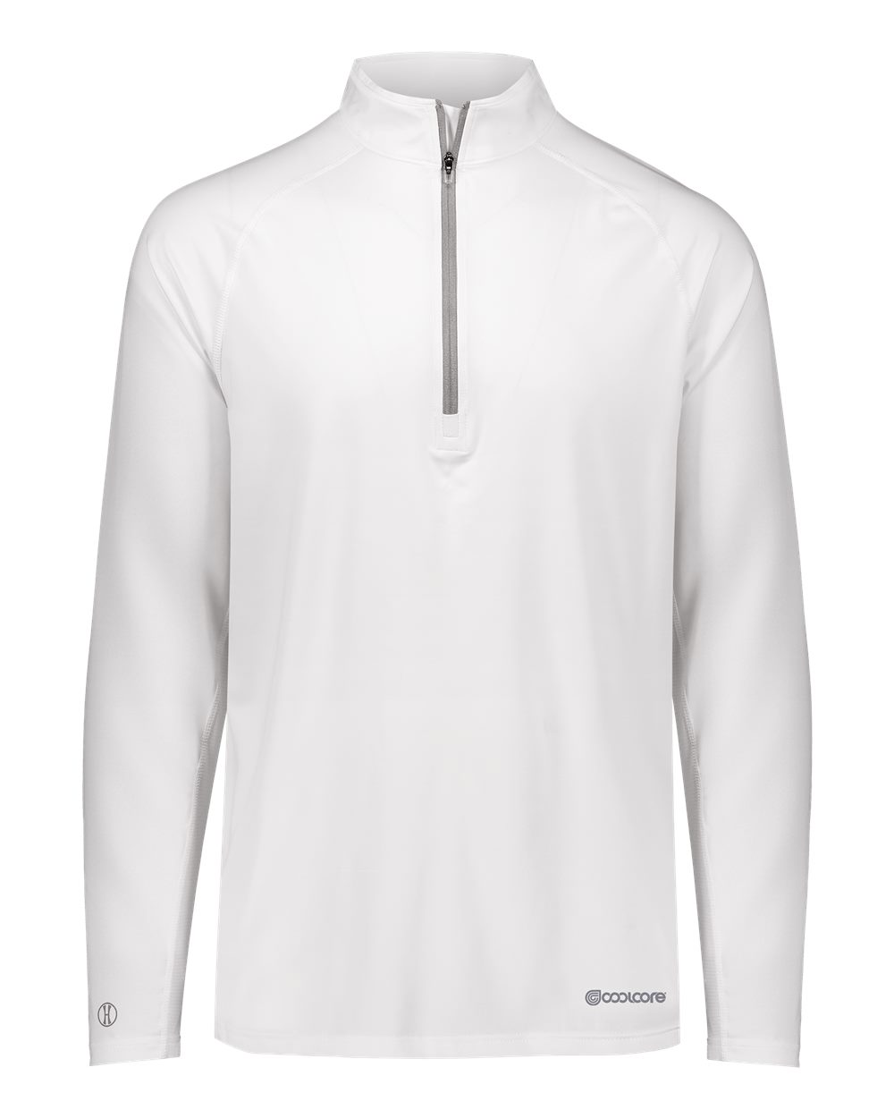 Holloway Men's Electrify CoolCore® Quarter-Zip Pullover. 222574 - White
