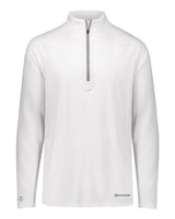 Holloway Men's Electrify CoolCore® Quarter-Zip Pullover. 222574 - White