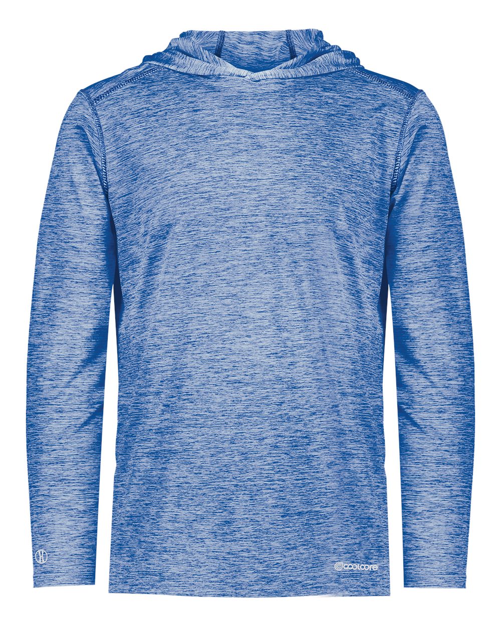 Holloway Men's Electrify CoolCore® Hooded Sweatshirt. 222589 - Royal Heather