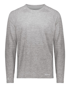 Holloway Youth Electrify CoolCore® Long Sleeve T-Shirt. 222670 - Athletic Grey Heather