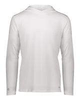 Holloway Youth Electrify CoolCore® Hooded Sweatshirt. 222689 - White