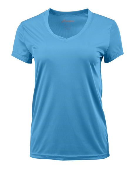 Paragon Women's Vera V-Neck T-Shirt. 203 - Bimini Blue