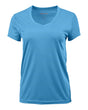 Paragon Women's Vera V-Neck T-Shirt. 203 - Bimini Blue