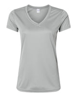 Paragon Women's Vera V-Neck T-Shirt. 203 - Medium Grey