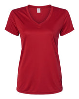 Paragon Women's Vera V-Neck T-Shirt. 203 - Red