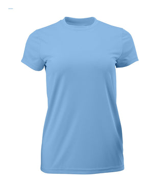 Paragon Women's Islander Performance T-Shirt. 204 - Bimini Blue