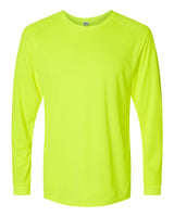 Paragon Unisex Long Islander Performance Long Sleeve T-Shirt. 210 - Safety Green