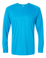 Paragon Unisex Long Islander Performance Long Sleeve T-Shirt. 210 - Turquoise