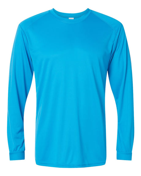 Paragon Unisex Long Islander Performance Long Sleeve T-Shirt. 210 - Turquoise