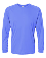 Paragon Unisex Long Islander Performance Long Sleeve T-Shirt. 210 - Bimini Blue