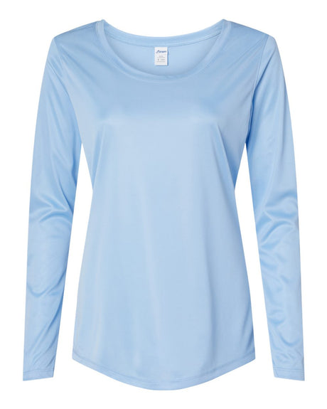 Paragon Women's Long Islander Performance Long Sleeve T-Shirt. 214 - Blue Mist