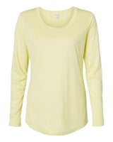 Paragon Women's Long Islander Performance Long Sleeve T-Shirt. 214 - Pale Yellow