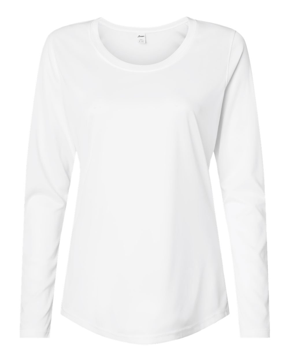 Paragon Women's Long Islander Performance Long Sleeve T-Shirt. 214 - White