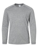 Paragon Youth Long Islander Performance Long Sleeve T-Shirt. 218Y - Heather Grey