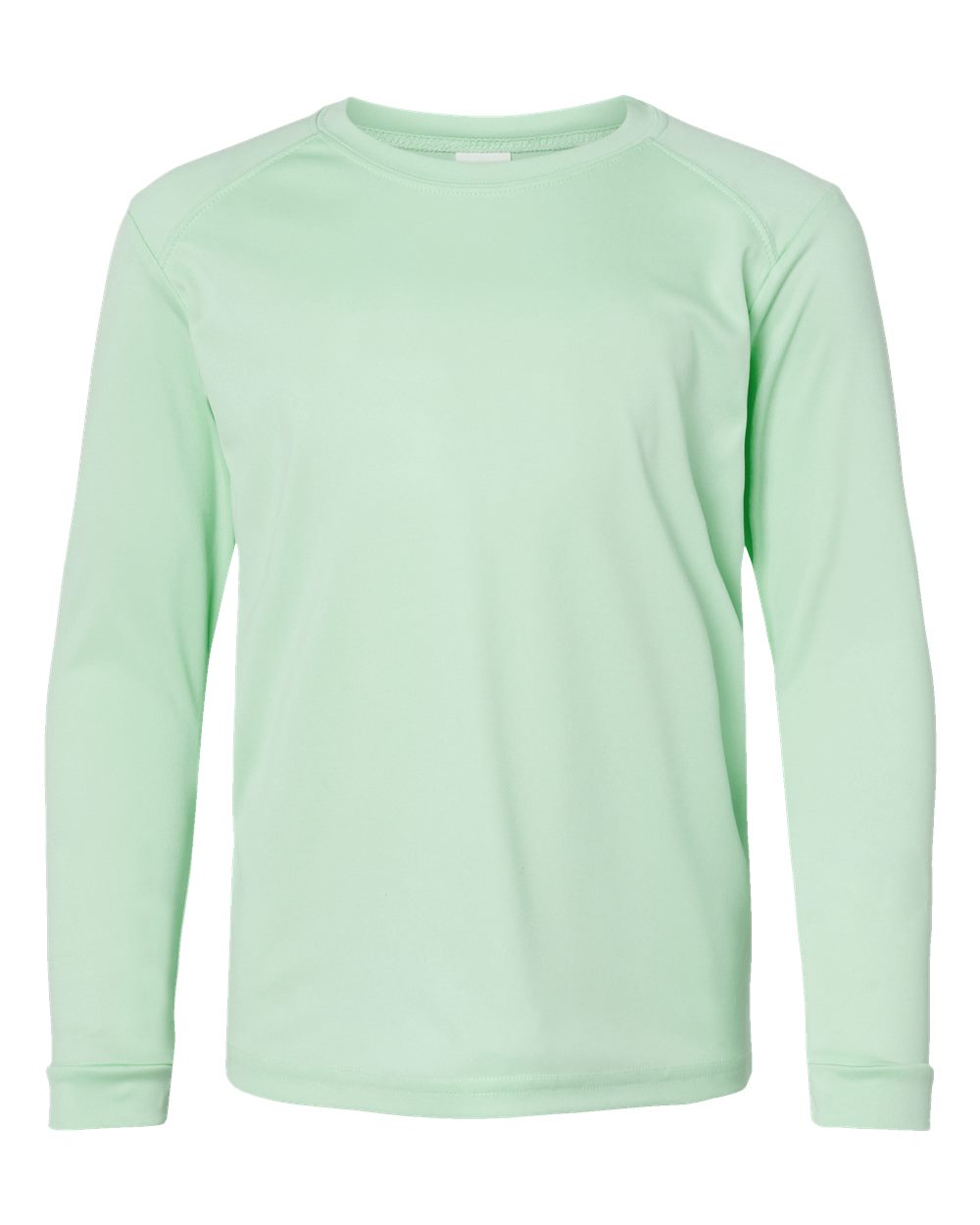 Paragon Youth Long Islander Performance Long Sleeve T-Shirt. 218Y - Mint Green