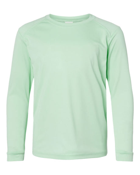 Paragon Youth Long Islander Performance Long Sleeve T-Shirt. 218Y - Mint Green
