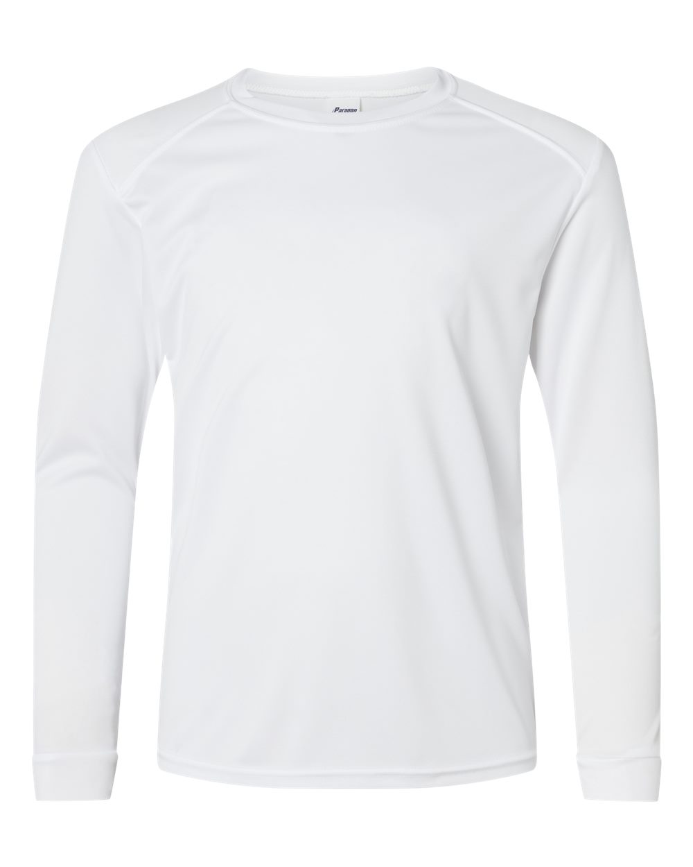 Paragon Youth Long Islander Performance Long Sleeve T-Shirt. 218Y - White