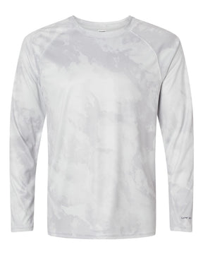 Paragon Unisex Cabo Camo Performance Long Sleeve T-Shirt. 228 - Aluminum