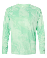 Paragon Unisex Cabo Camo Performance Long Sleeve T-Shirt. 228 - Mint Green