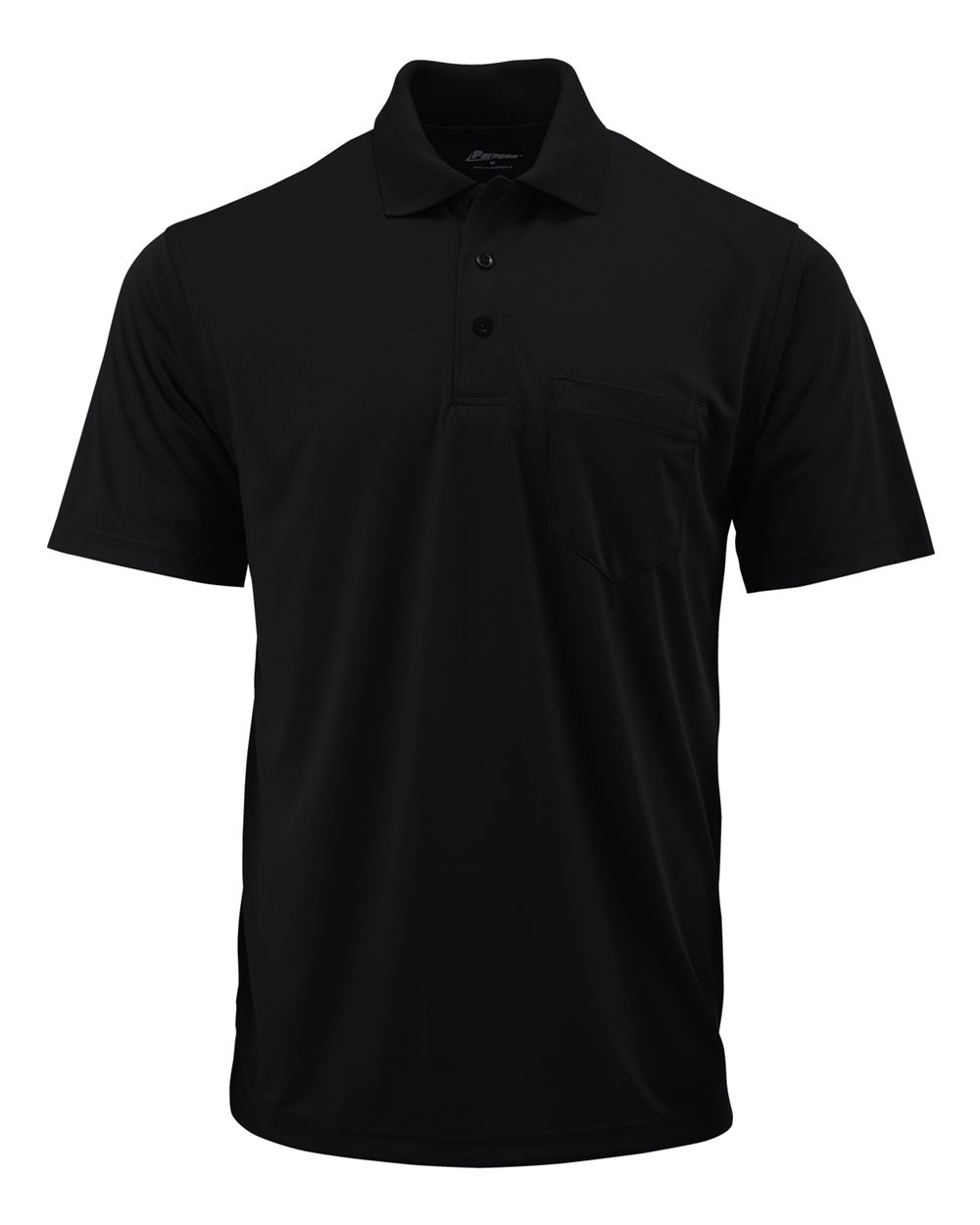 Paragon Men's Snag Proof Polo with Pocket. 4000 - Black