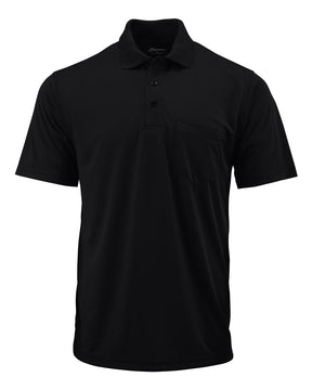 Paragon Men's Snag Proof Polo with Pocket. 4000 - Black