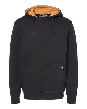DRI DUCK Men's Woodland Fleece Hooded Pullover. 7035 - Black