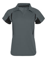 Holloway Women's Two-Tone Avenger Polo. 222730 - Graphite/ Black