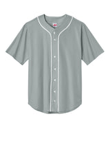 A4 Short Sleeve Full-Button Baseball Top A4N4184