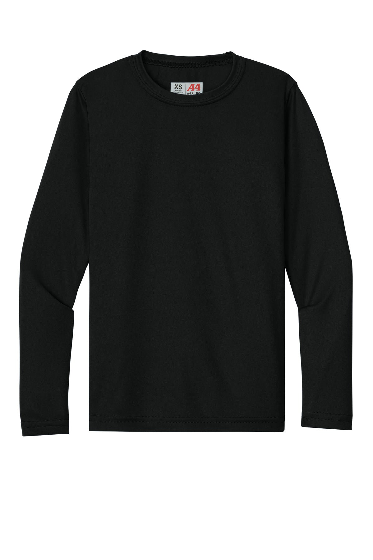 A4 Youth Cooling Performance Long Sleeve Tee A4NB3165 - hero