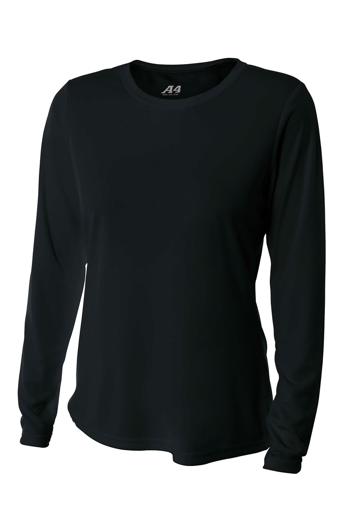A4 Women's Cooling Performance Long Sleeve Tee A4NW3002 - hero