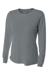 A4 Women's Cooling Performance Long Sleeve Tee A4NW3002