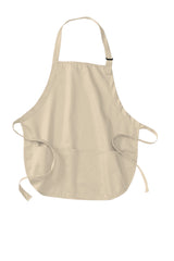 Port Authority® Medium-Length Apron with Pouch Pockets. A510