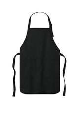 Port Authority ® Full-Length Two-Pocket Bib Apron. A600 - hero