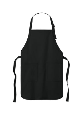 Port Authority ® Full-Length Two-Pocket Bib Apron. A600 - hero