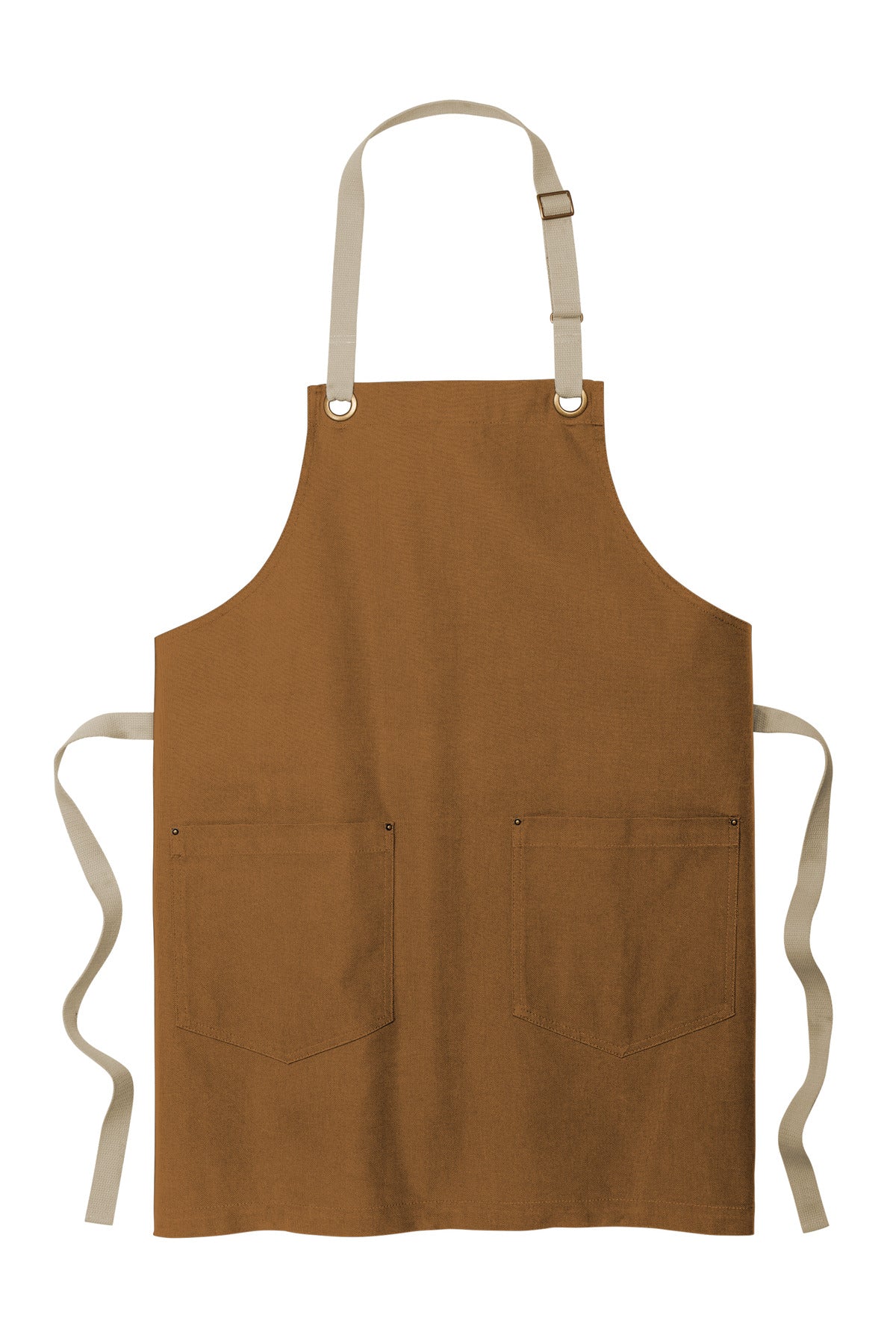 Port Authority® Canvas Full-Length Two-Pocket Apron A815 - hero