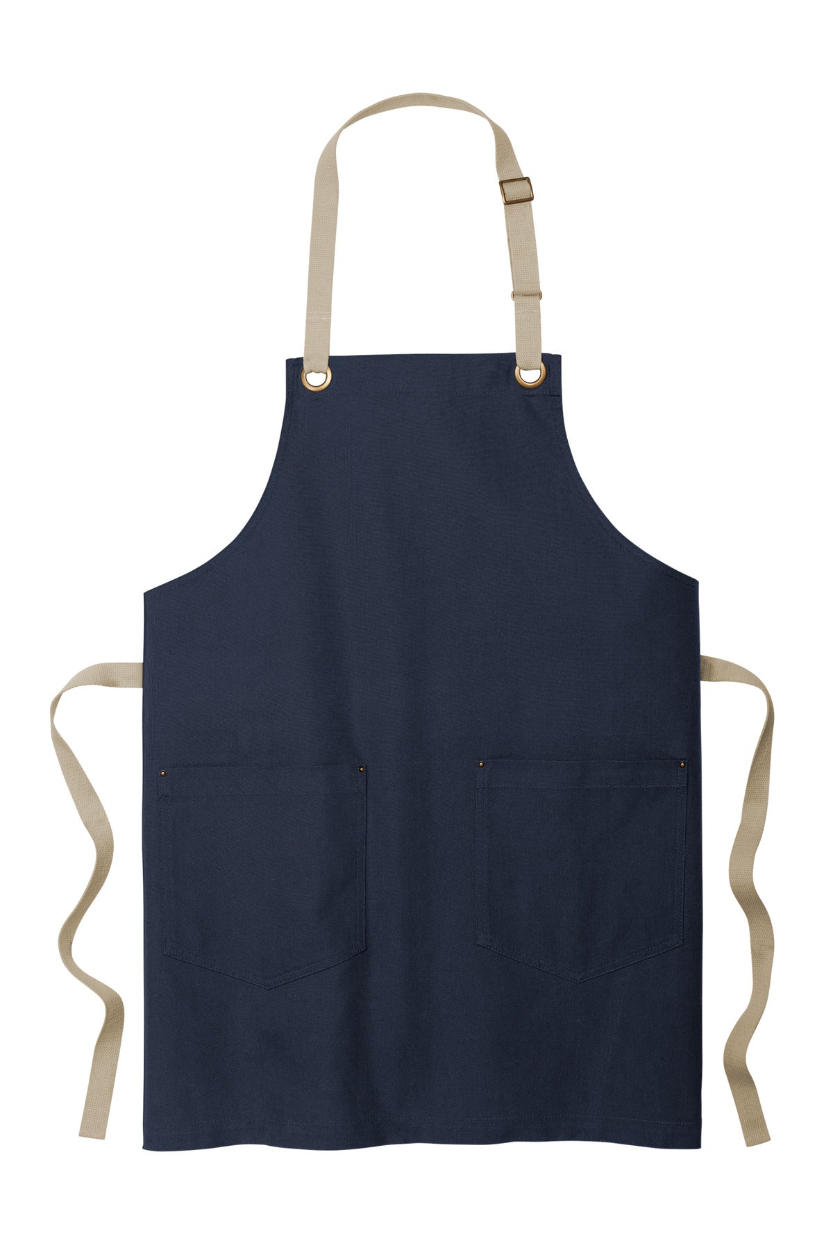Port Authority® Canvas Full-Length Two-Pocket Apron A815