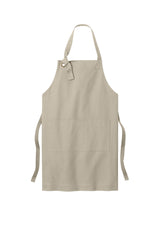 Port Authority® Signature Heavy Twill Bib Apron A900 - hero