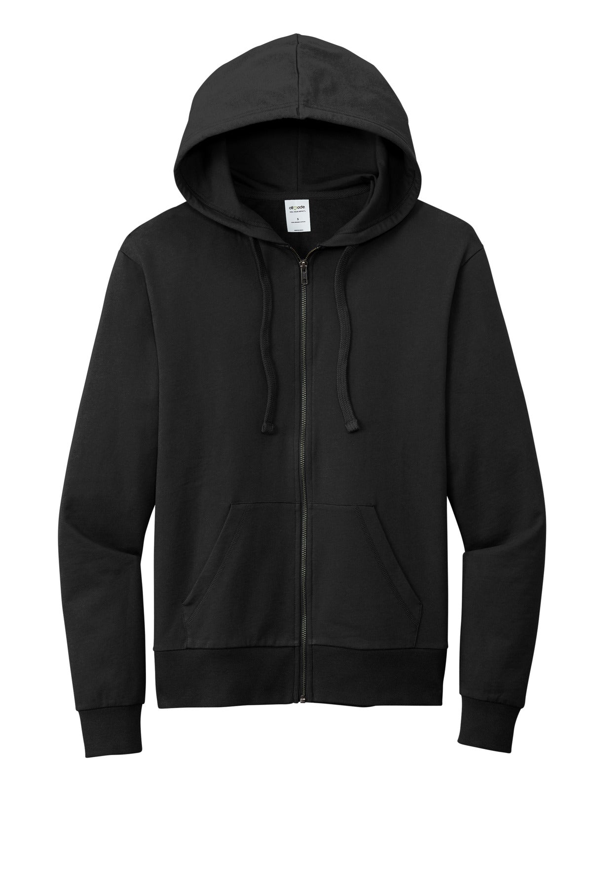 Allmade® Unisex Organic French Terry Full-Zip Hoodie AL4002 - hero