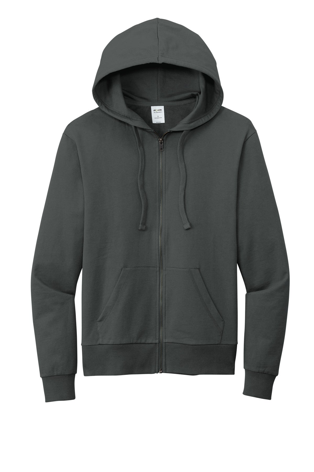 Allmade® Unisex Organic French Terry Full-Zip Hoodie AL4002