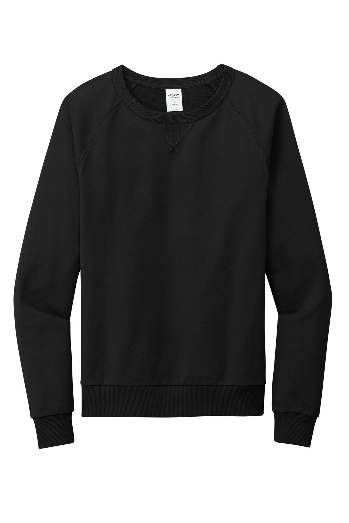 Allmade® Unisex Organic French Terry Crewneck Sweatshirt AL4004 - hero